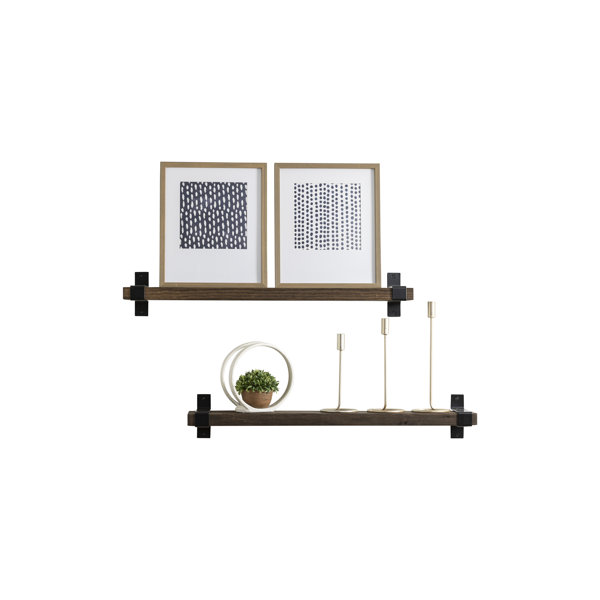 Mistana™ Abasi 2 Piece Pine Solid Wood & Reviews Wayfair